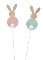 Drewniany zajączek na piku YP9311 Arpex